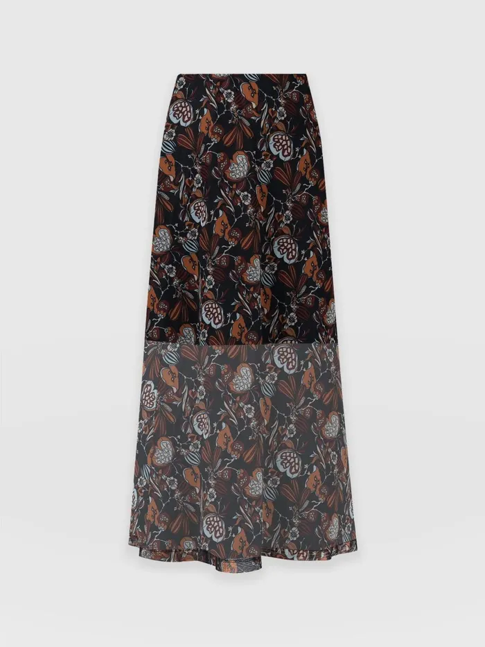 Runway Mesh Skirt 8211 70039s Paisley 70039s Paisley Women Saint And Sofia Skirts