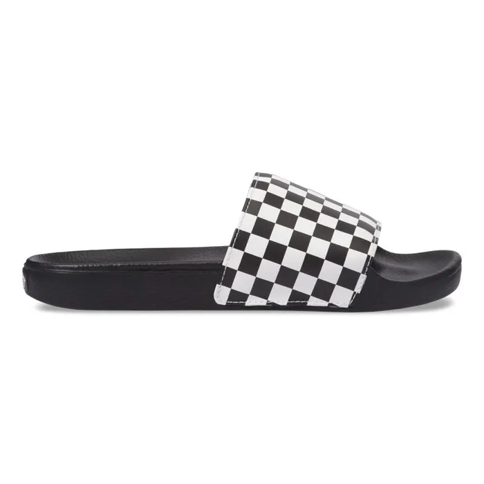 Sandals MenWomen Vans SlideOn Checkerboard White