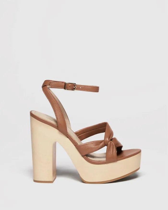 Sandals Women PAIGE Cayden Platform Sandal 8211 Sienna