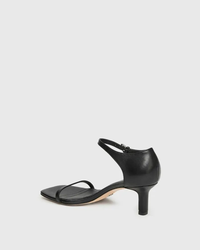 Sandals Women PAIGE Elin Sandal 8211 Black Leather Sandals Women PAIGE Elin Sandal 8211 Black Leather