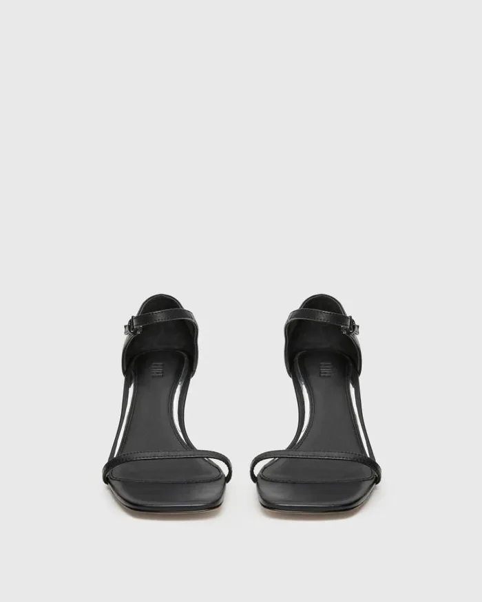 Sandals Women PAIGE Elin Sandal 8211 Black Leather Sandals Women PAIGE Elin Sandal 8211 Black Leather