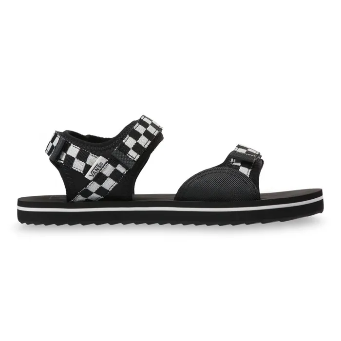 Sandals Women Vans Checkerboard TriLock Blackwhite Sandals Women Vans Checkerboard TriLock Blackwhite