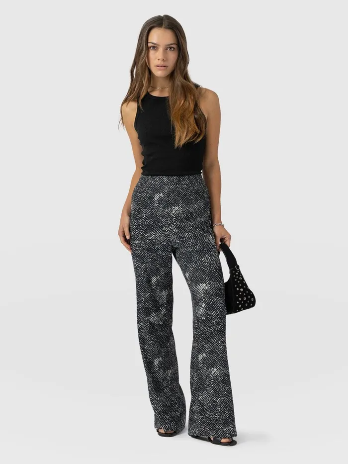 Sawyer Pant 8211 Monochrome Gothica Monochrome Gothica Women Saint And Sofia Pants