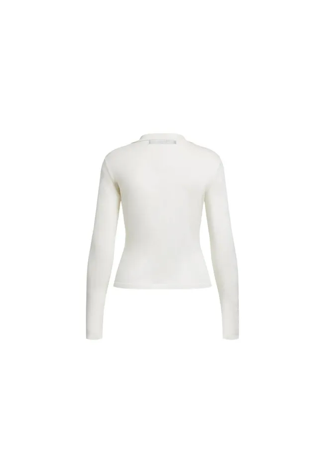 Sets and Coords Women Lioness Fashion BANKS LONG SLEEVE TOP Ivory Sets and Coords Women Lioness Fashion BANKS LONG SLEEVE TOP Ivory