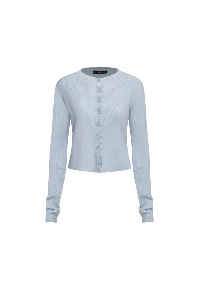 Sets and Coords Women Lioness Fashion DOLLHOUSE KNIT TOP Soft Blue Sets and Coords Women Lioness Fashion DOLLHOUSE KNIT TOP Soft Blue