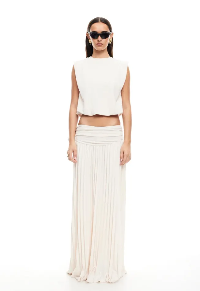 Sets and Coords Women Lioness Fashion FIELD OF DREAMS TOP Ivory