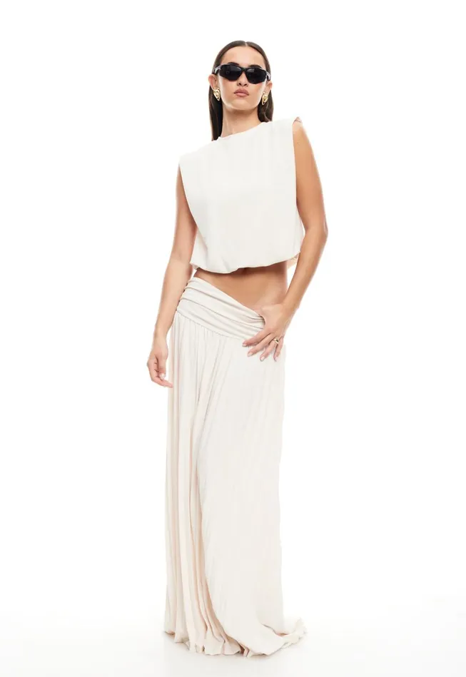 Sets and Coords Women Lioness Fashion FIELD OF DREAMS TOP Ivory Sets and Coords Women Lioness Fashion FIELD OF DREAMS TOP Ivory