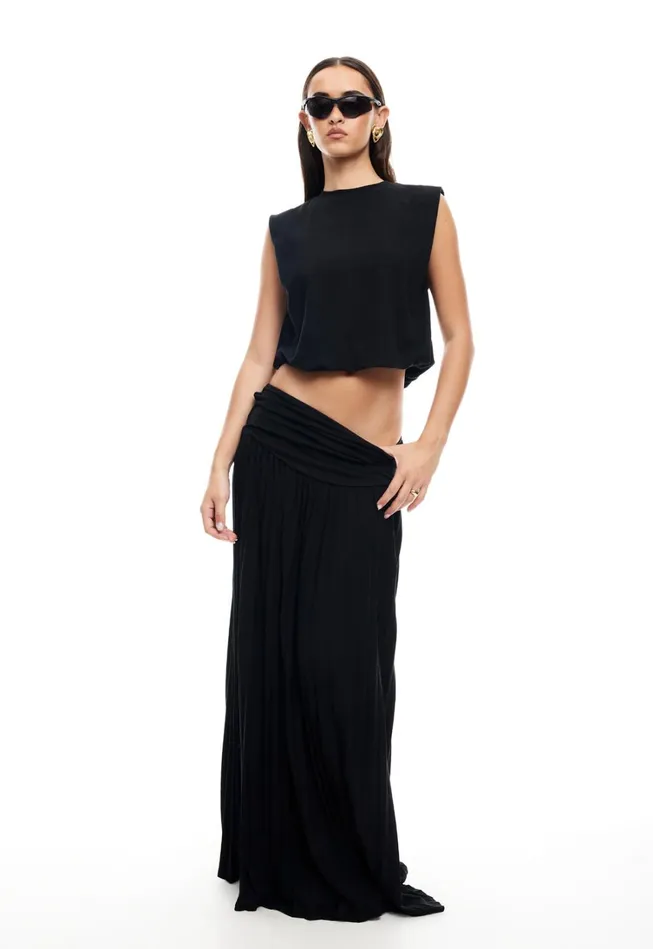 Sets and Coords Women Lioness Fashion FIELD OF DREAMS TOP Onyx
