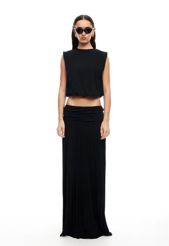 Sets and Coords Women Lioness Fashion FIELD OF DREAMS TOP Onyx Sets and Coords Women Lioness Fashion FIELD OF DREAMS TOP Onyx