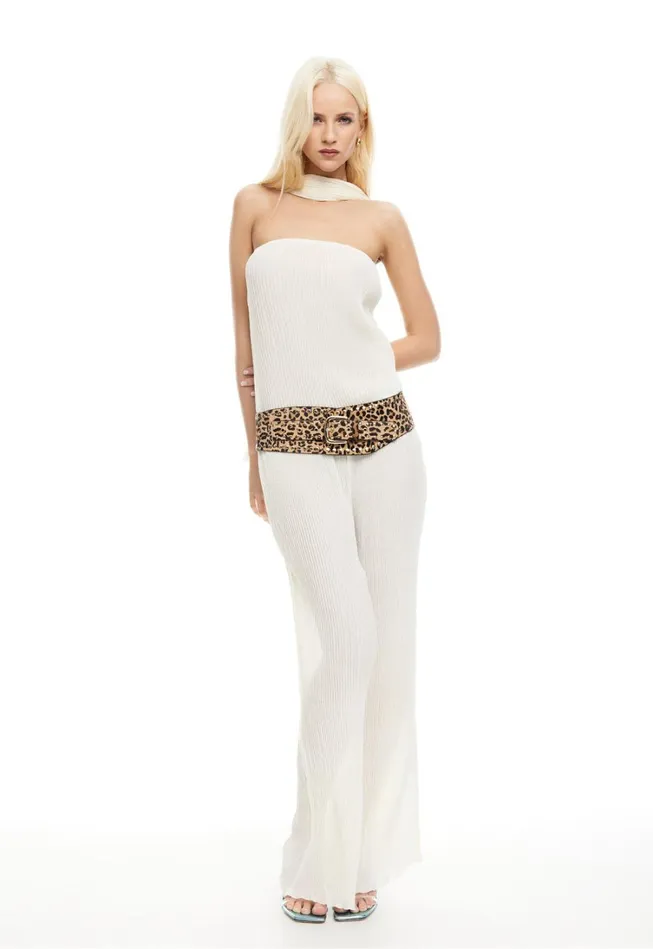 Sets and Coords Women Lioness Fashion FORD PANT Ivory