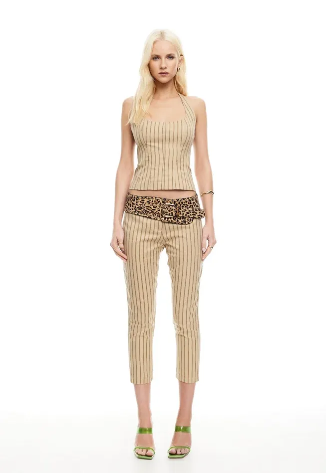 Sets and Coords Women Lioness Fashion LES DEUX TOP Stone Stripe