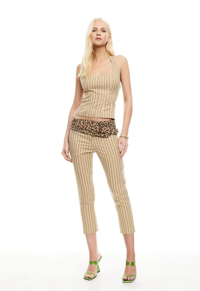 Sets and Coords Women Lioness Fashion LES DEUX TOP Stone Stripe Sets and Coords Women Lioness Fashion LES DEUX TOP Stone Stripe