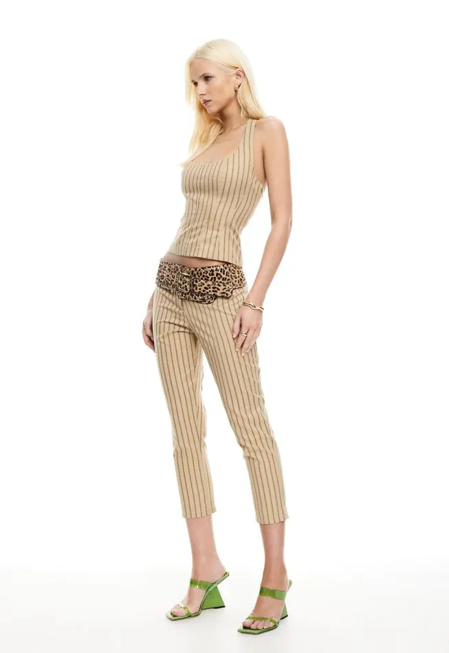 Sets and Coords Women Lioness Fashion LES DEUX TOP Stone Stripe Sets and Coords Women Lioness Fashion LES DEUX TOP Stone Stripe