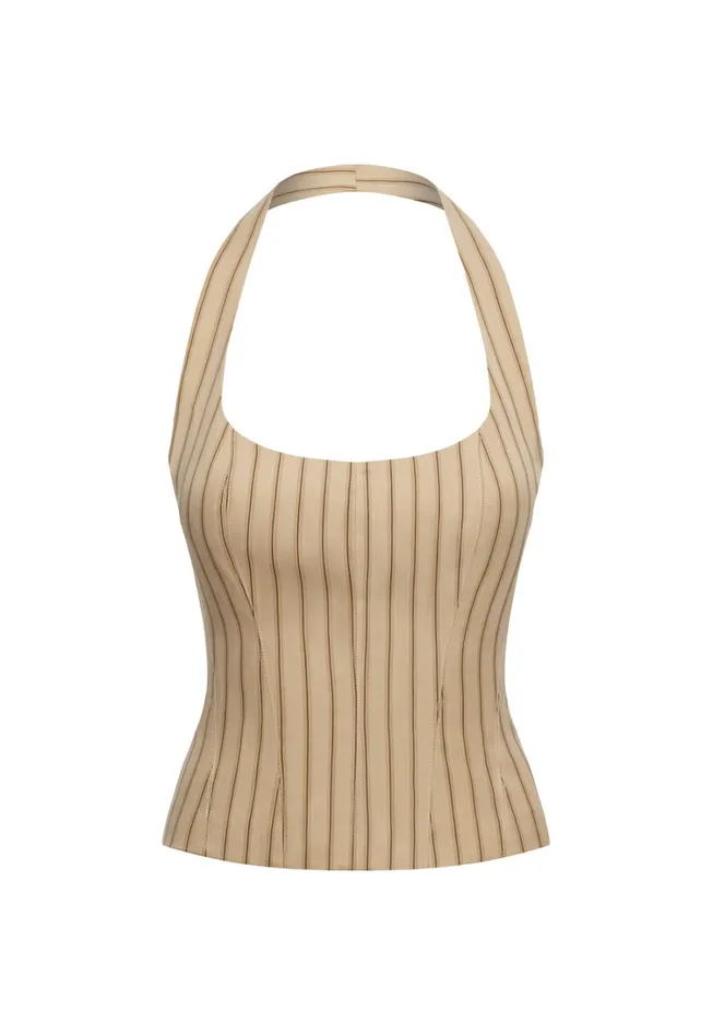 Sets and Coords Women Lioness Fashion LES DEUX TOP Stone Stripe Sets and Coords Women Lioness Fashion LES DEUX TOP Stone Stripe
