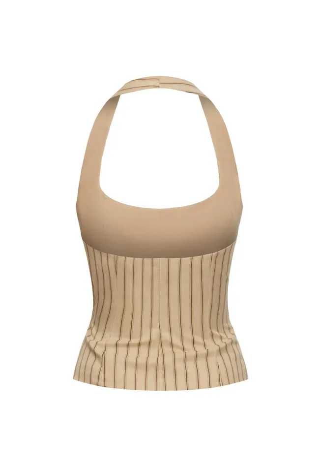 Sets and Coords Women Lioness Fashion LES DEUX TOP Stone Stripe Sets and Coords Women Lioness Fashion LES DEUX TOP Stone Stripe