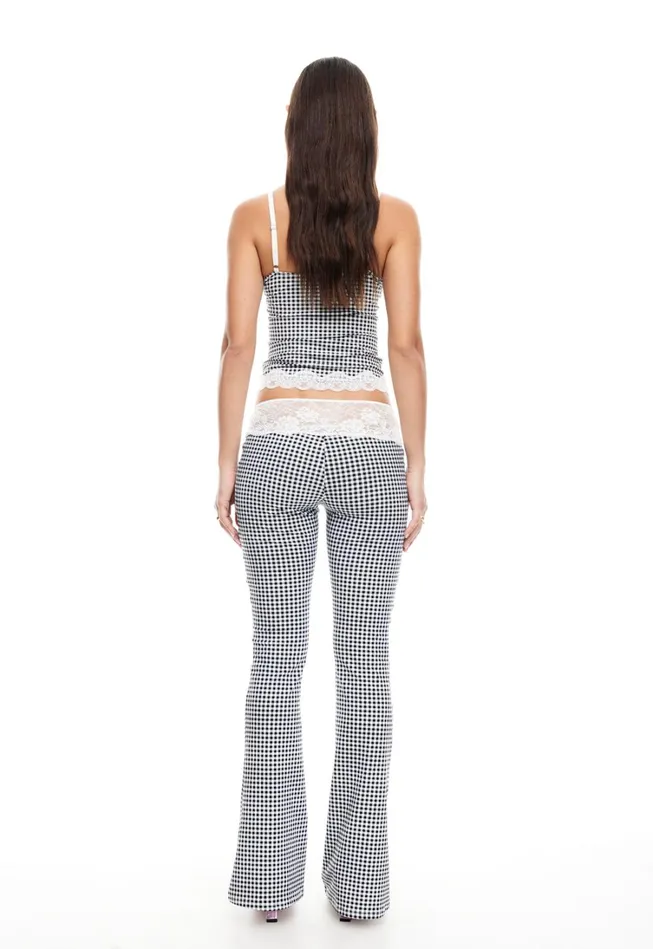 Sets and Coords Women Lioness Fashion TOP MODEL CAMI Black Check Sets and Coords Women Lioness Fashion TOP MODEL CAMI Black Check