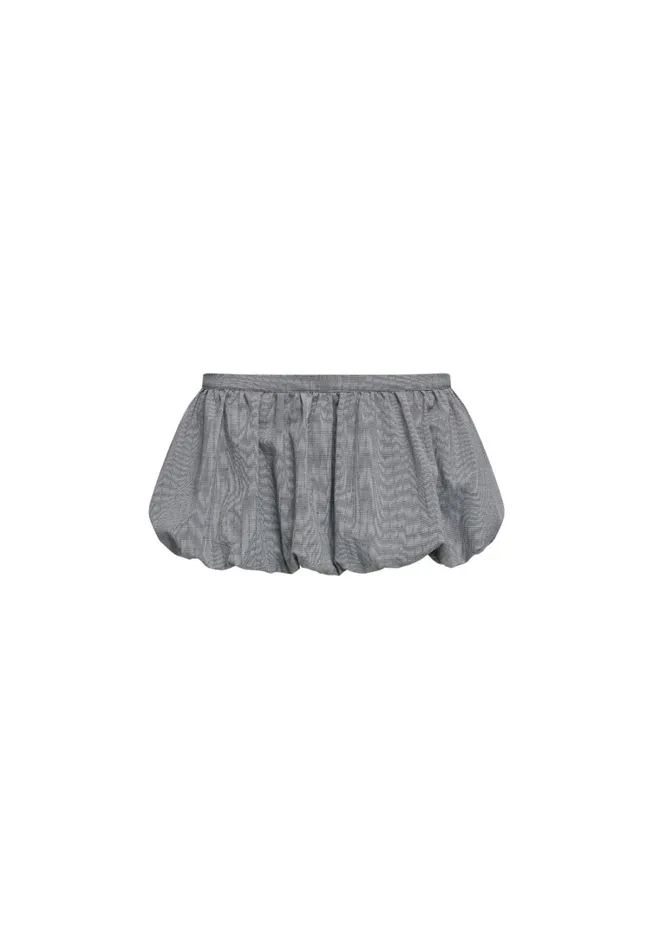 Sets and Coords Women Lioness Fashion UN TUTU MINI SKORT Onyx Gingham