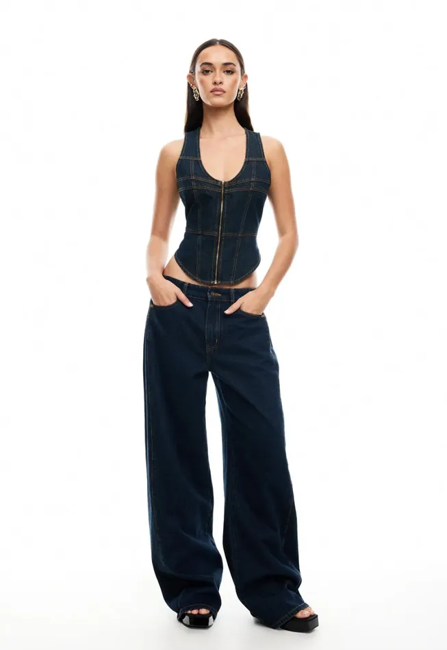 Sets and Coords Women Lioness Fashion WESTWOOD TOP Indigo Sets and Coords Women Lioness Fashion WESTWOOD TOP Indigo