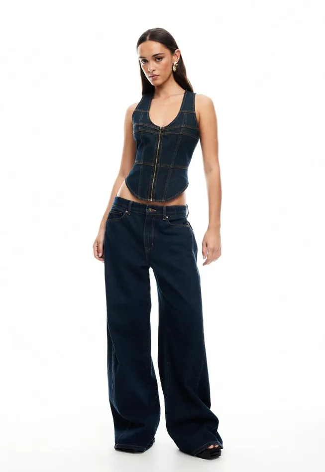 Sets and Coords Women Lioness Fashion WESTWOOD TOP Indigo Sets and Coords Women Lioness Fashion WESTWOOD TOP Indigo