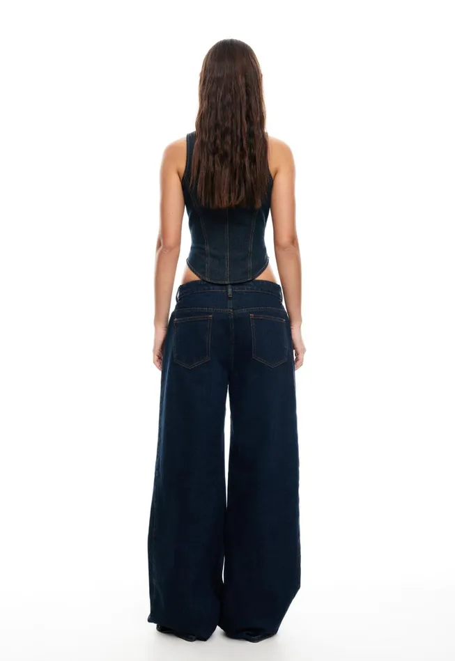 Sets and Coords Women Lioness Fashion WESTWOOD TOP Indigo Sets and Coords Women Lioness Fashion WESTWOOD TOP Indigo