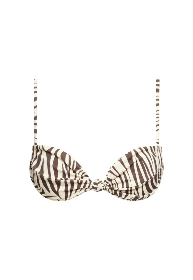 Sets Women Lioness Fashion NAOMI KNOT TOP Zebra