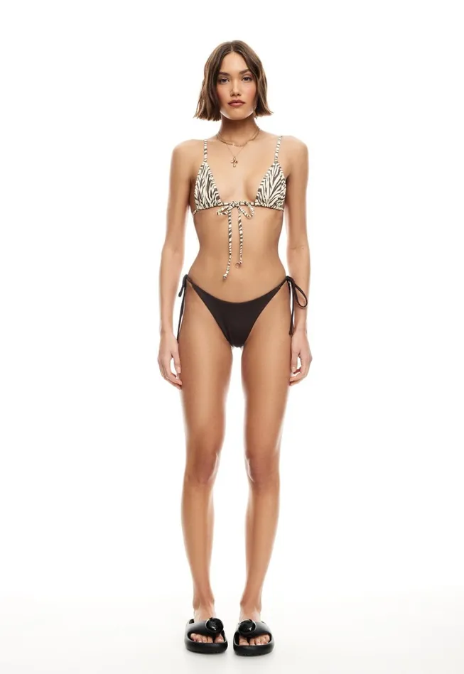 Sets Women Lioness Fashion RIO TIE TOP Zebra