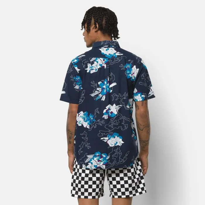 Shirts and Flannels Men Vans Deacon Buttondown Shirt Dress Blues Paint By Numbers Shirts and Flannels Men Vans Deacon Buttondown Shirt Dress Blues Paint By Numbers