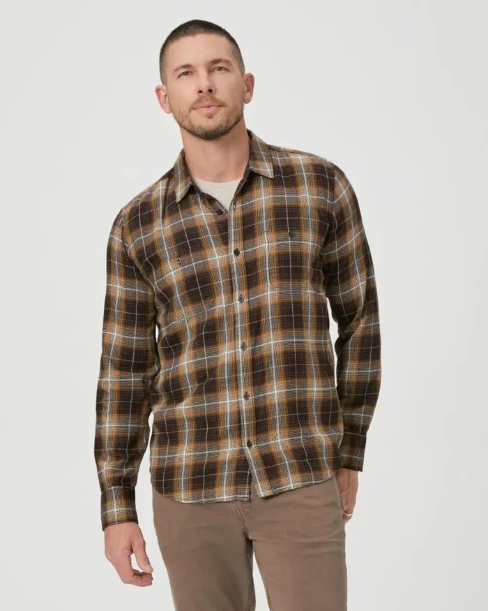 Shirts Men PAIGE Everett Shirt 8211 Aged Cocoa