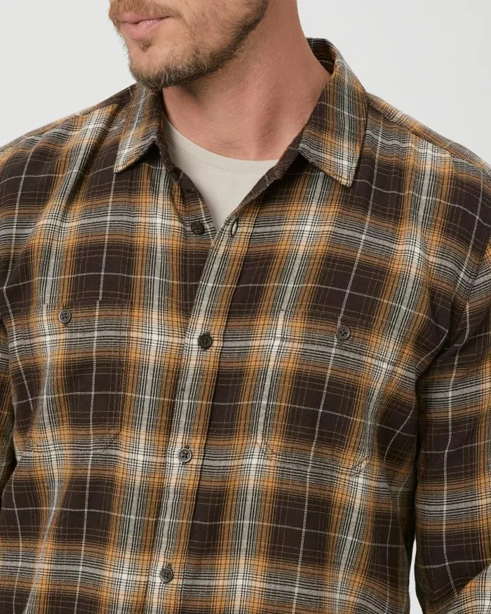Shirts Men PAIGE Everett Shirt 8211 Aged Cocoa Shirts Men PAIGE Everett Shirt 8211 Aged Cocoa
