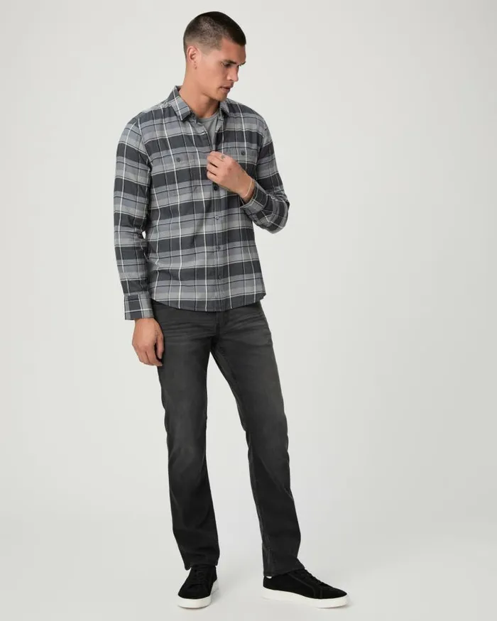 Shirts Men PAIGE Everett Shirt 8211 Charcoal Fog Shirts Men PAIGE Everett Shirt 8211 Charcoal Fog
