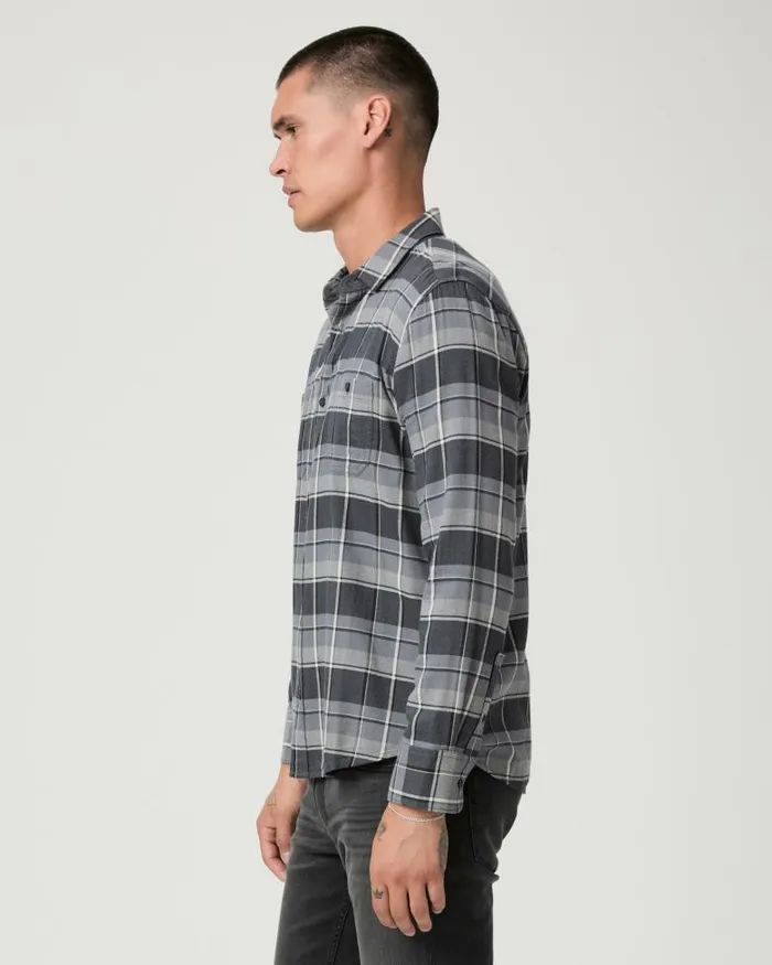 Shirts Men PAIGE Everett Shirt 8211 Charcoal Fog Shirts Men PAIGE Everett Shirt 8211 Charcoal Fog