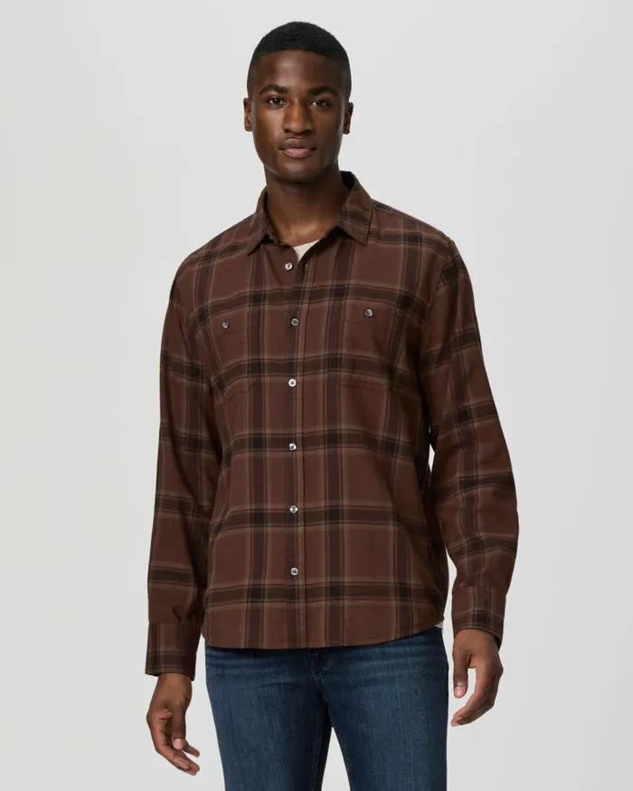 Shirts Men PAIGE Everett Shirt 8211 Weathered Brick