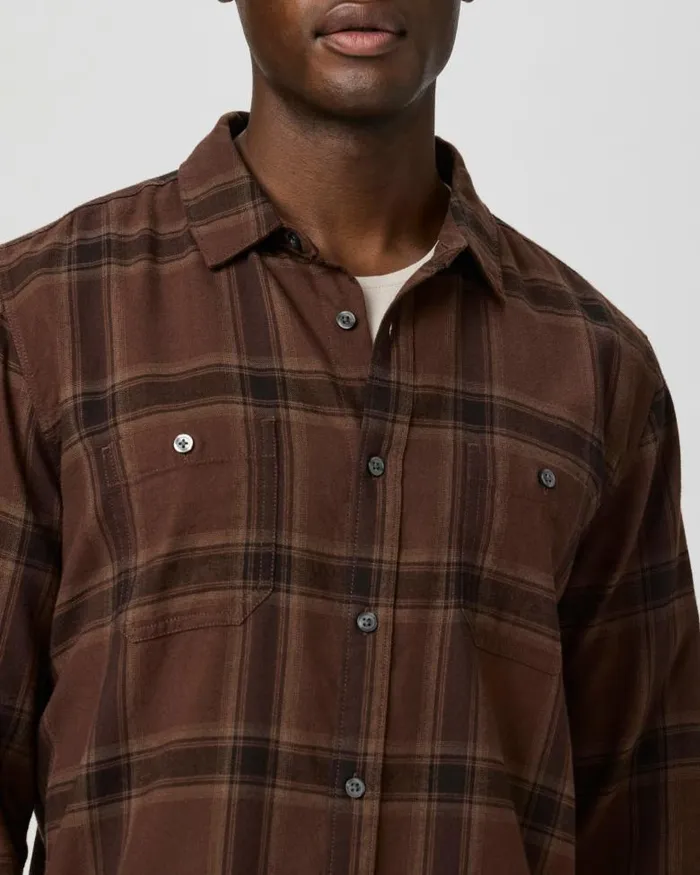 Shirts Men PAIGE Everett Shirt 8211 Weathered Brick Shirts Men PAIGE Everett Shirt 8211 Weathered Brick
