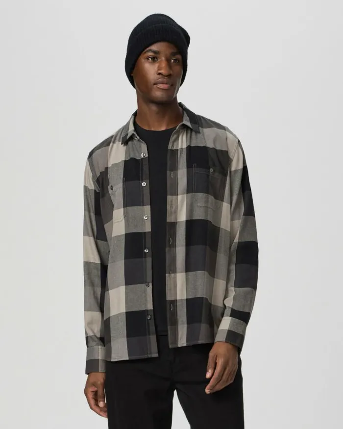 Shirts Men PAIGE Everett Shirt 8211 Winter Shale