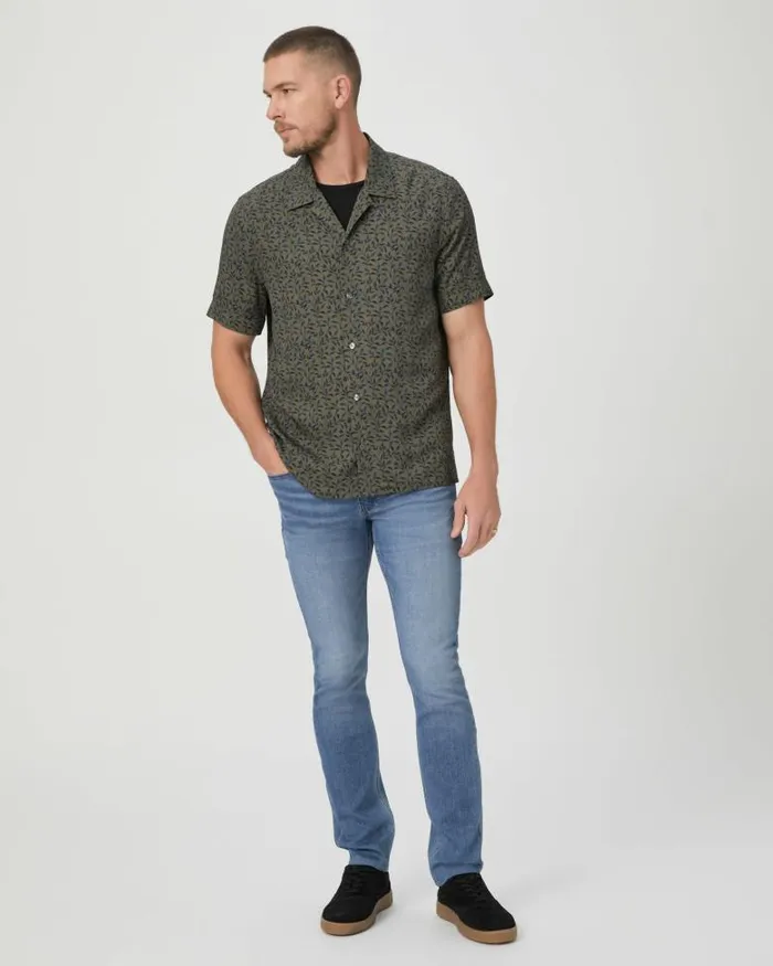 Shirts Men PAIGE Landon Shirt 8211 Blue Leaf Shirts Men PAIGE Landon Shirt 8211 Blue Leaf