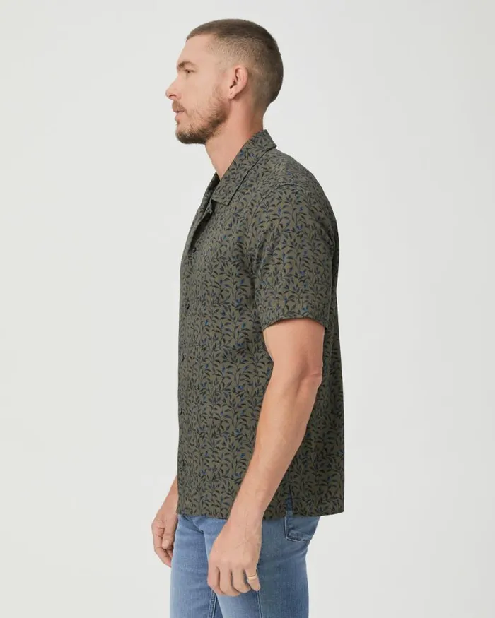 Shirts Men PAIGE Landon Shirt 8211 Blue Leaf Shirts Men PAIGE Landon Shirt 8211 Blue Leaf