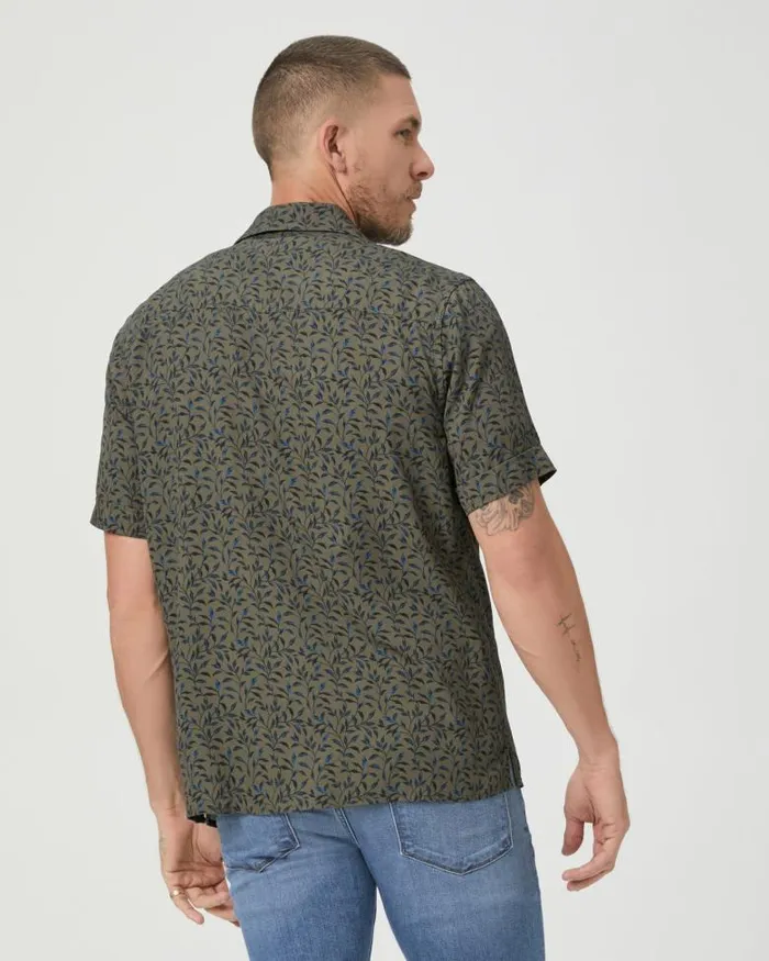 Shirts Men PAIGE Landon Shirt 8211 Blue Leaf Shirts Men PAIGE Landon Shirt 8211 Blue Leaf