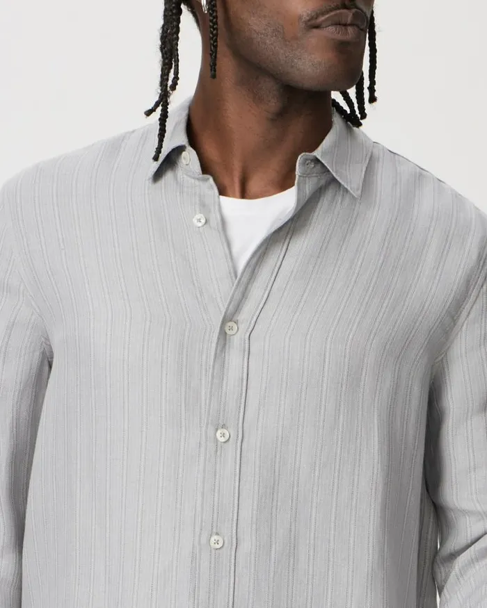 Shirts Men PAIGE Peters Shirt 8211 Moonlit Grey Shirts Men PAIGE Peters Shirt 8211 Moonlit Grey