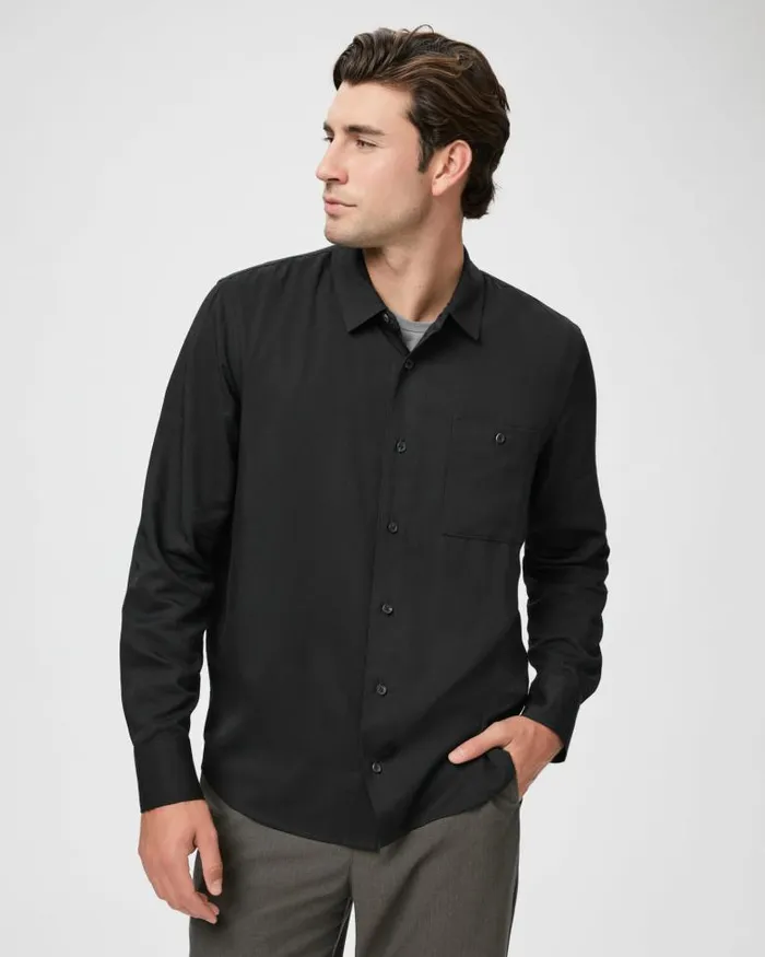Shirts Men PAIGE Wardin Shirt 8211 Black Shirts Men PAIGE Wardin Shirt 8211 Black