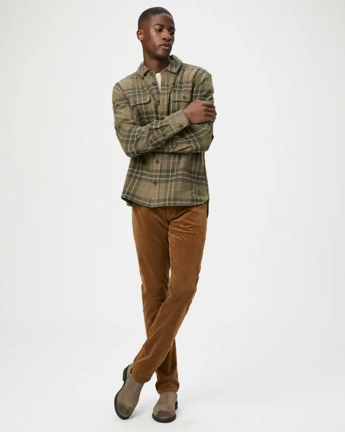Shirts Men PAIGE Wilbur Overshirt 8211 Dusty Pine Shirts Men PAIGE Wilbur Overshirt 8211 Dusty Pine