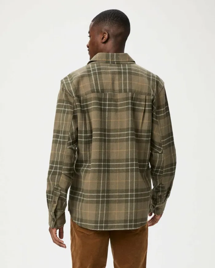 Shirts Men PAIGE Wilbur Overshirt 8211 Dusty Pine Shirts Men PAIGE Wilbur Overshirt 8211 Dusty Pine