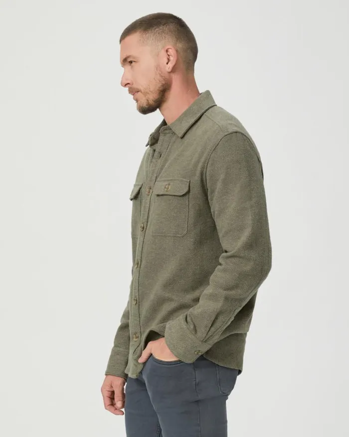 Shirts Men PAIGE Wilbur Overshirt 8211 Shaded Olive Shirts Men PAIGE Wilbur Overshirt 8211 Shaded Olive
