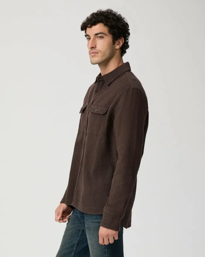 Shirts Men PAIGE Wilbur Overshirt 8211 Smoked Cavern Shirts Men PAIGE Wilbur Overshirt 8211 Smoked Cavern