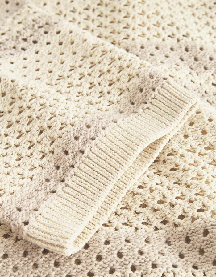 ShirtsOvershirts Men Les Deux Gianni SS Knit Shirt 8211 Ivory