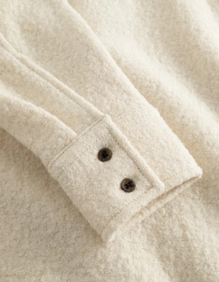 ShirtsOvershirts Men Les Deux Kaleb Overshirt 8211 Ivory