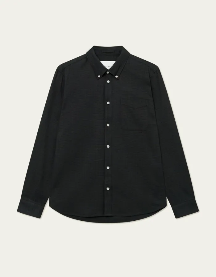 ShirtsOvershirts Men Les Deux Kent Check Shirt 20 8211 RosinDark Navy