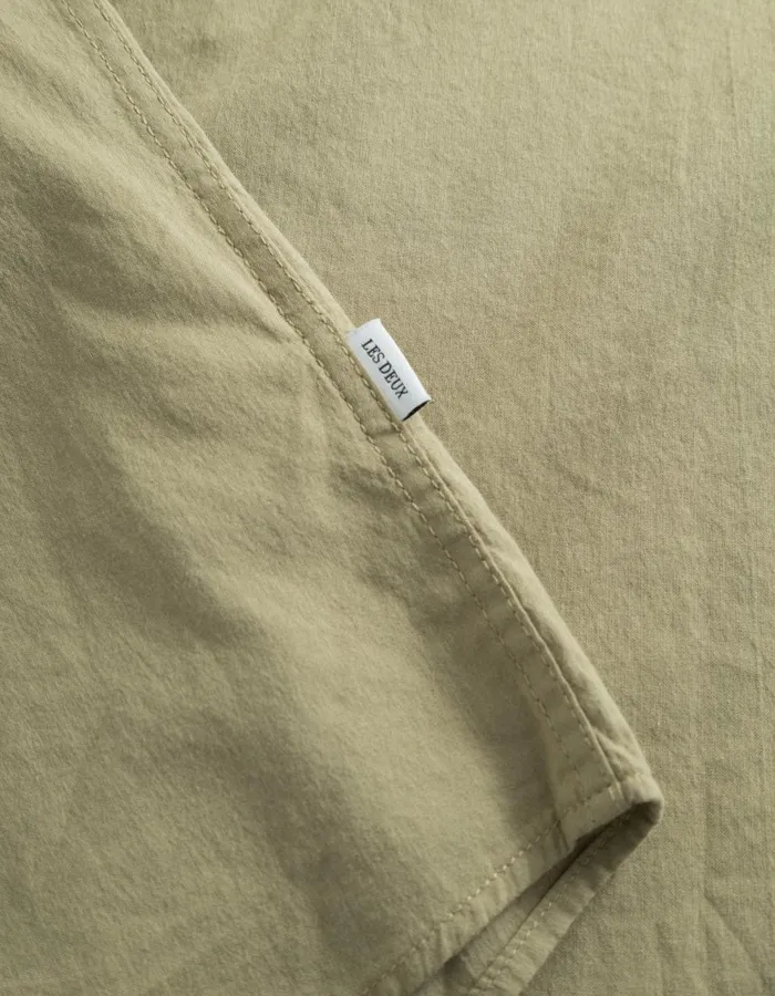 ShirtsOvershirts Men Les Deux Kent Light Oxford Shirt 8211 Surplus Green