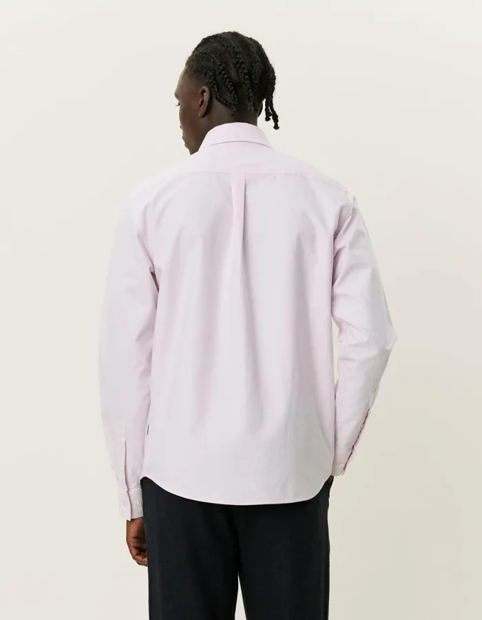 ShirtsOvershirts Men Les Deux Konrad Oxford Shirt 8211 Seasonal 8211 Oyster Rose