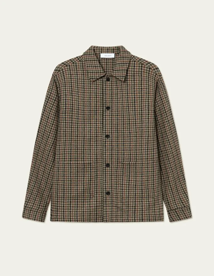 ShirtsOvershirts Men Les Deux Milian Houndstooth Overshirt 20 8211 Warm SandBlack ShirtsOvershirts Men Les Deux Milian Houndstooth Overshirt 20 8211 Warm SandBlack