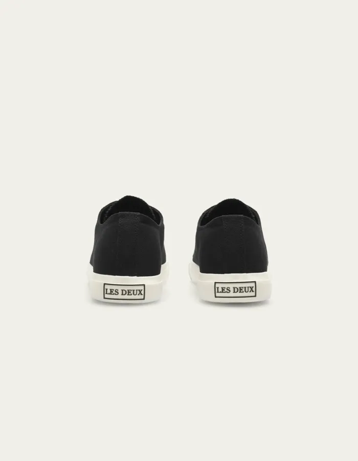 Shoes Men Les Deux Trevor Canvas Shoe 8211 BlackBlack